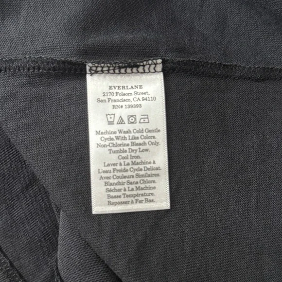 Everlane Premium-Weight Relaxed Crew Black T-Shirt Men's M NWT Clean‎ Luxury - Picture 6 of 10